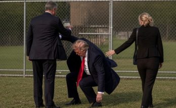 Trump health incident Air Force One