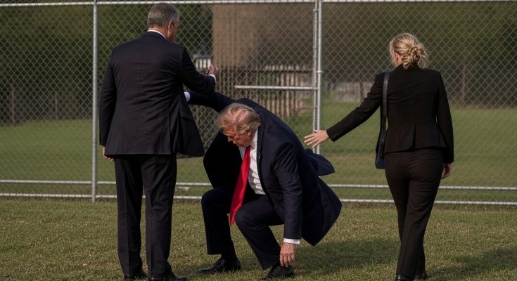Trump health incident Air Force One